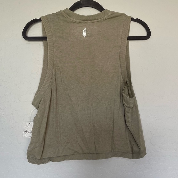 Free People Love Tank in Army Bliss size XS - Picture 6 of 8